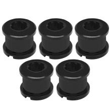 Bike Crank Bolt Aluminum Alloy Replacement Screws High Accuracy Corrosion Resistant M8 Chainring Fixing Fasteners Compatible with Mountain Road Bikes