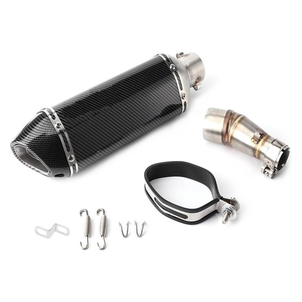 Motorcycle Exhaust For Kawasaki Ninja 250R 250 300 Z250 Z300 20082017 Motorcycle Exhaust System Centre Pipe Slip On Silencer With Db Killer 9347817010046
