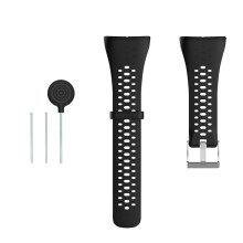 Szybki i łatwy w montażu pasek zamienny do inteligentnego zegarka sportowego Polar GPS, wytrzymały, miękki i lekki silikonowy pasek na