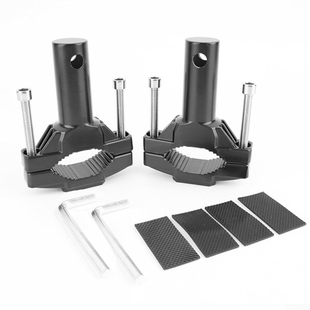 Motorcycle Headlight Mount Cnc Aluminum Adjustable Fork Tube Clamp 2054Mm For Cafe Racers 9347817195965