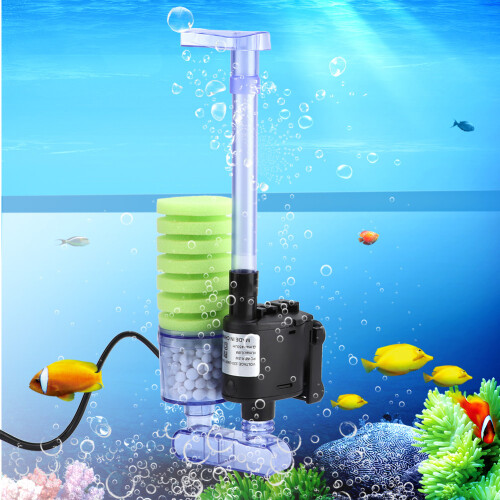 Aquatic Haven: Φίλτρο Σφουγγάρι Ενυδρείου, Σχεδιασμένο για Βέλτιστη Φυσική Διήθηση και 2