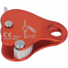 Climbing Ascender, Secure Rope Control for 8-13mm Diameter Ropes, Sturdy and Portable Aluminum Alloy Self-Locking Device for Outdoor Adventures