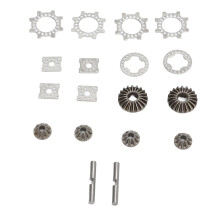 Stahl 20T 10T RC Differentialgetriebe-Set für 1/7 6S Off-Road-Fahrzeuge