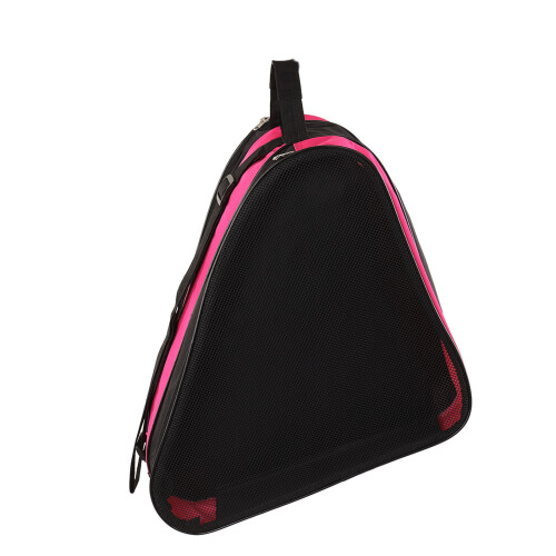 Thickened 3-Layer Waterproof Roller Skates Bag with Adjustable Strap, Red 2