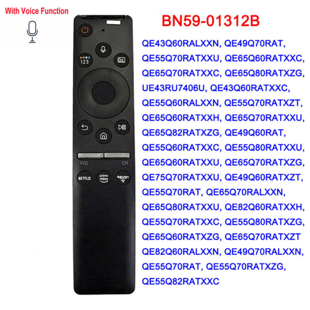 For Samsung Tv Voice Remote Control Bn59-01312A Bn59-01312B/1312F/1312G 6935161576252