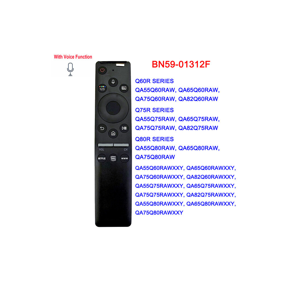 For Samsung Tv Voice Remote Control Bn59-01312A Bn59-01312B/1312F/1312G 6935161576269