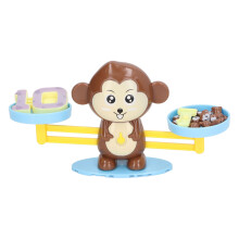 Monkey-Skala Mathe-Waage Spiel für junge Lernende Bildungsspiel