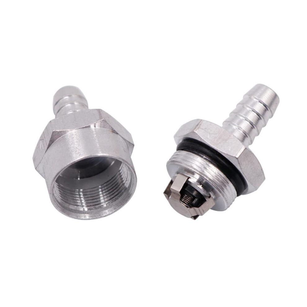 8Mm Aluminium Fuel Check Valve One Way Petrol Diesel Line Corrosion Resistant Backflow Prevention 9189345347313