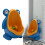 Kinder-Trainingsurinal, Wandmontage, abnehmbar, 1