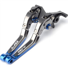 YZFR1 20042008 Clutch Brake Lever Extendable Adjustable Foldable Grips CNC Aluminum