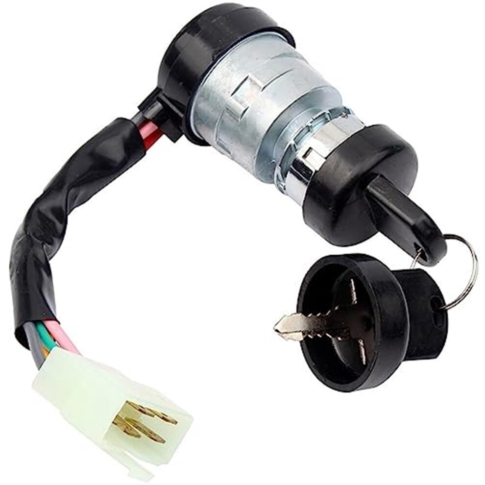 5 Wire 5 Pin Ignition Key Switch With 2 Keys Waterproof For Atv Dune Buggy Motorcycle 9347817011838