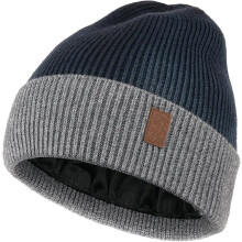 Beanie Mütze, Herren Winter Warme Unisex Wintermütze Strickmütze Dehnbare Weiche Wollmütze mit Bündchen und Dickem Warmem Futter Geschenk