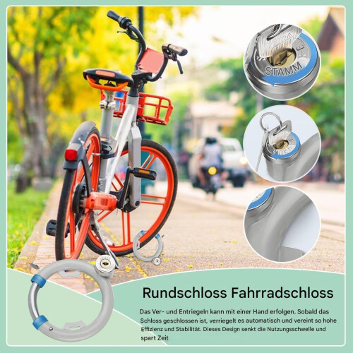 Bicycle Locks  Cycle Lock  AntiTheft Road Bike Lock  Security Lock for Scooters 1