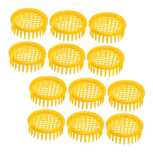 12pcs Beekeeping Tools Professional Queen Rearing Cage with Ventilated Design for Beekeepers