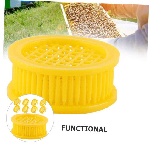 12pcs Beekeeping Tools Professional Queen Rearing Cage with Ventilated Design for Beekeepers 1
