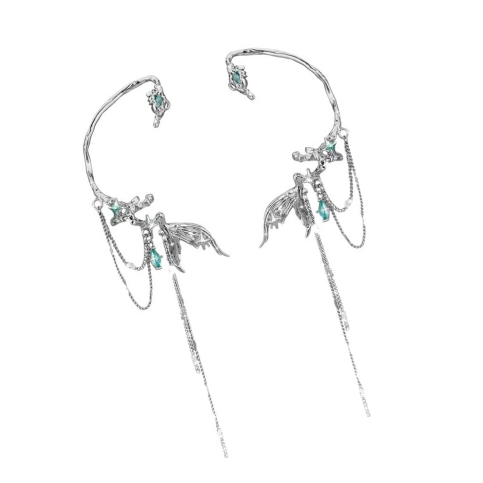 Lightweight Fishtail Ear Accessory Adorned With Delicate 7704000862752