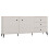 Kommode POINT 2D3S Kaschmir Beige Eiche Castello Schrank 3 Schubladen 2 Türen Wohnzimmer 1