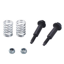 M8 Exhaust Manifold Studs and Flange Bolts Kit with Springs and Nuts, Rust Resistant