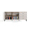 Kommode POINT 2D3S Kaschmir Beige Eiche Castello Schrank 3 Schubladen 2 Türen Wohnzimmer 8