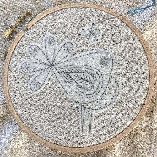 Stick and Stitch Water Soluble Embroidery Transfers (Fish) 1