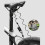 Portable Bike Lock 3Digit Combination AntiTheft Helmet Lock  Security Cable Lock for Helmets Luggage Backpacks 2
