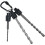 Bit Holder Keychain Set  Portable Shank Clip For Impact Driver Bits, Drill Bit Extension, Nut Driver, 5 Pieces 3