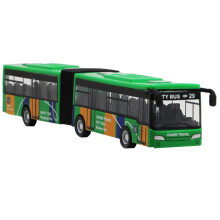 Educational Wind-up Bus Set, Licensed Public Transport Models For Early Learning And Fun
