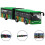 Educational Wind-up Bus Set, Licensed Public Transport Models For Early Learning And Fun 2