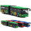 Educational Wind-up Bus Set, Licensed Public Transport Models For Early Learning And Fun 7