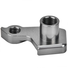 Bicycle Derailleur Hanger CNC Machined Aluminum Anodized For Durability Corrosion Resistance High Strength Aluminum Alloy Easy Installation Compatibil