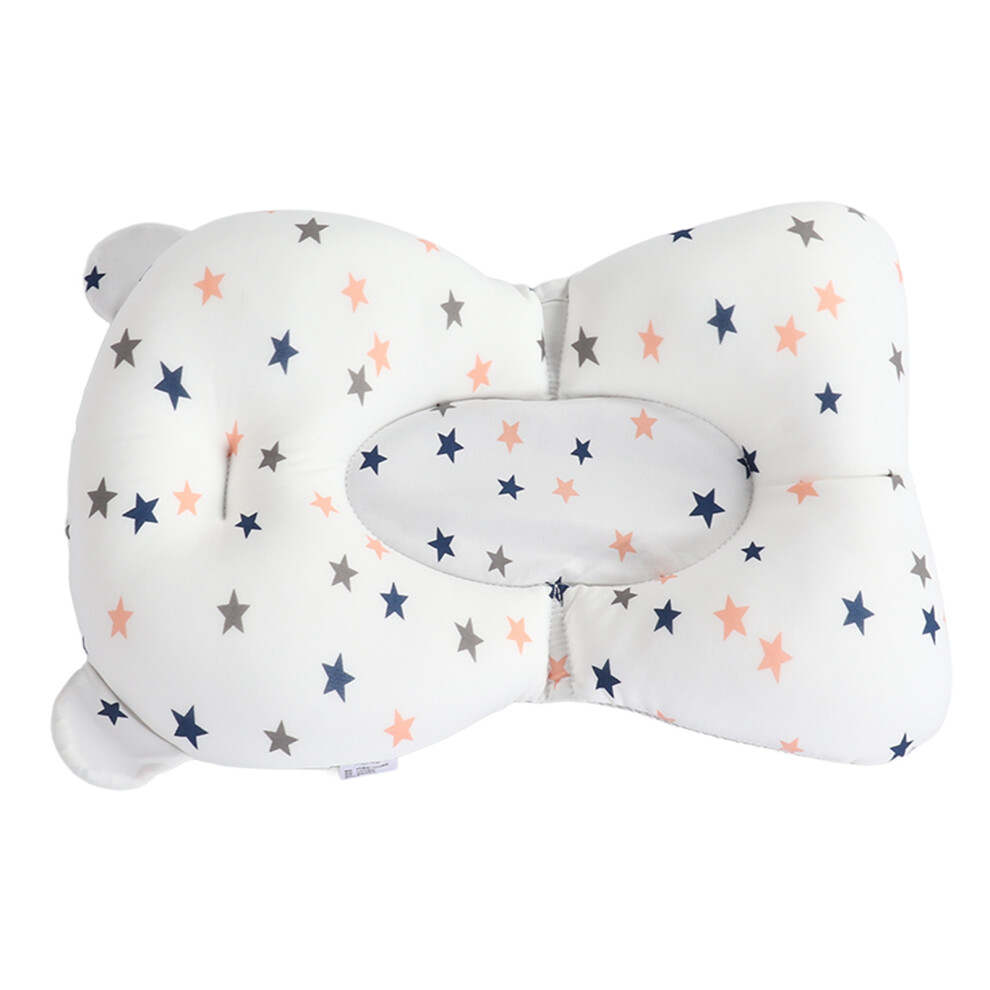 Floating Bath Mat with Skin-Friendly Material & Adjustable Shower Pad, Soft Headrest for Safe and Snug Baby Bathtime (Bathtub Not Provided)