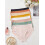 (Mixed Color, 16) 8pcs Plus Size Women'S Briefs | Easy Comfortable Breathable Solid Color Triangle Briefs with Slight Stretch Fabric 8