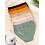 (Mixed Color, 16) 8pcs Plus Size Women'S Briefs | Easy Comfortable Breathable Solid Color Triangle Briefs with Slight Stretch Fabric 12