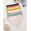 (Mixed Color, 16) 8pcs Plus Size Women'S Briefs | Easy Comfortable Breathable Solid Color Triangle Briefs with Slight Stretch Fabric 2