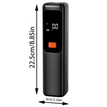 (Wireless Digital Display) Portable Inflator, Air Compressor, 150 PSI Tire Pump with Digital LCD Display, USB Fast Charging, Auto Shut-Off Safety