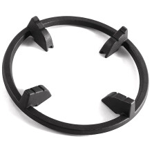 Wok Support Ring Cast Iron Universal NonSlip Suitable for Kitchen, Samsung, GE, Frigidaire, Hot Tub, KitchenAid etc. Black