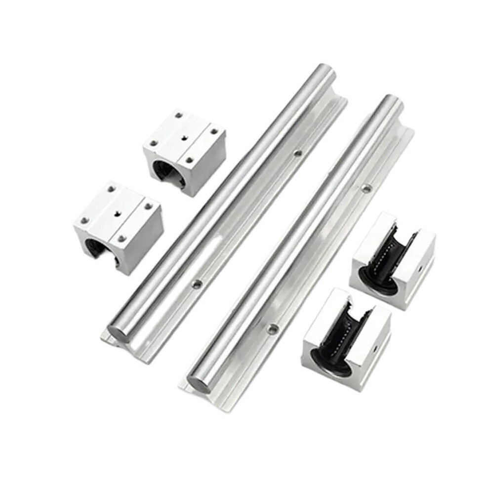 Sbr16 Linear Guide Rail Set With Smooth Motion And 4 Sbr16uu Slide Blocks For Cnc 500Mm 600Mm 9189345348082