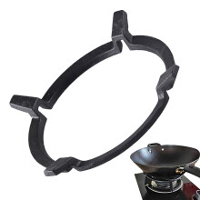 Wok Stand for Electric Stove Cast Iron Wok Pan Holder for Most Woks