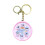 Lichtgewicht interactieve Animal Beat sleutelhanger-Roze 1