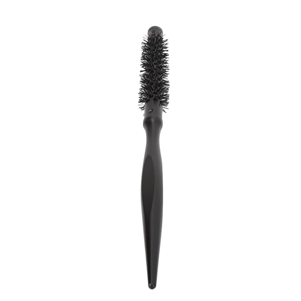Unisex Beard Hair Brush Wooden Handle Ergonomic Nylon Teeth Portable Hair Styling Tool