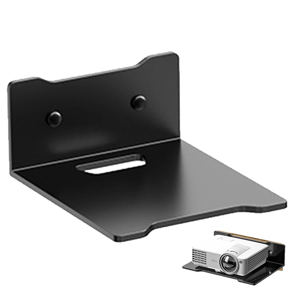 Floating Wall Mount For Router Stainless Steel Wifi Shelf For Cables, Phones, Smart Devices 9382693694881