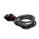 Bicycle Cable Lock HeavyDuty Chain with 4Digit Password for Bikes, Motorcycles AntiTheft 1