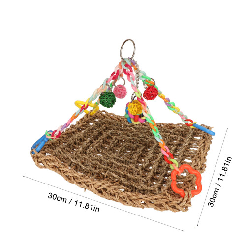 L Bunte Vogel Kletternetz Schaukel Hängematte 2