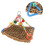 L Bunte Vogel Kletternetz Schaukel Hängematte 6