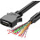 Professional SCSI Data Cable CN20P 0.5m Double Shielding Speed MultiDevice Compatibility 4