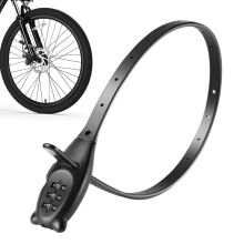 Combination with zipper lock Reusable roller cable, lightweight safety device Locking mechanism with travelfriendly strap