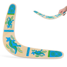 Wooden V Shaped Boomerang for Adults Easy Flight Handcrafted Design Outdoor Backyard Play