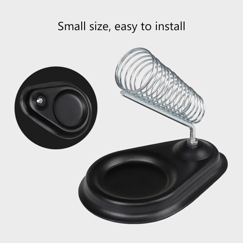 Metal Soldering Iron Stand with Heavy Cast Iron Base for Electronics  and Projects Ref: 4289 1