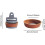 Hand Pump Leather Cup Replacement Piston Kit for Manual Well Pump  Durable PU Leather 5
