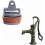 Hand Pump Leather Cup Replacement Piston Kit for Manual Well Pump  Durable PU Leather 4